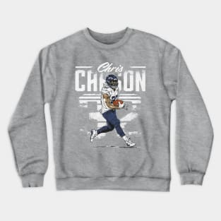 Chris Carson Seattle Retro Crewneck Sweatshirt